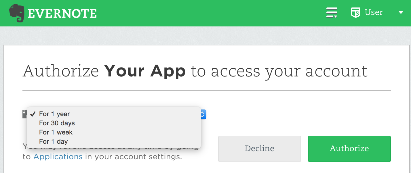 Handling Revoked Or Expired Authentication Tokens Evernote Developers